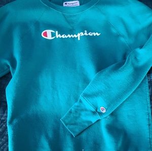 Light green champion crew neck
